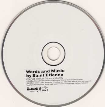 CD Saint Etienne: Words And Music By Saint Etienne