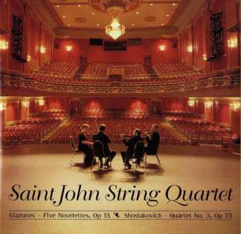 Album Dmitri Shostakovich: Glazunov - Five Novelettes Op 15 / Shostakovich - Quartet No. 3, Op 73