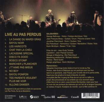 CD Salebarbes: Live Au Pas Perdus