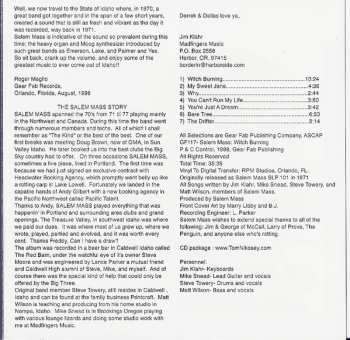 CD Salem Mass: Witch Burning