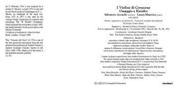 SACD Salvatore Accardo: I Violini Di Cremona (Omaggio A Kreisler - Volume II)