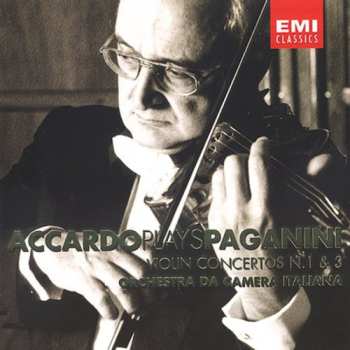 Album Salvatore Accardo: Accardo Plays paganini Violin Concertos No. 1 & 3 