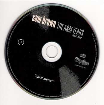 4CD/DVD/Caja Sam Brown: The A&M Years 1988-1990 