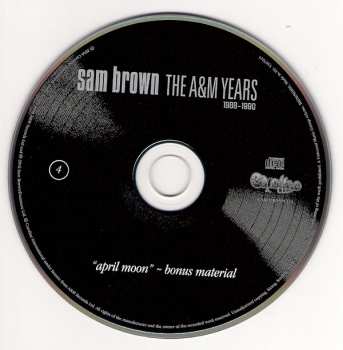 4CD/DVD/Caja Sam Brown: The A&M Years 1988-1990 