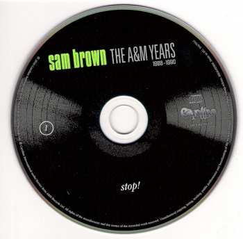 4CD/DVD/Caja Sam Brown: The A&M Years 1988-1990 