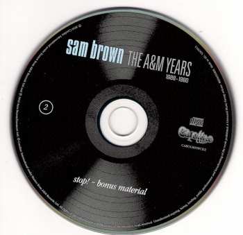 4CD/DVD/Caja Sam Brown: The A&M Years 1988-1990 