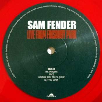 2LP Sam Fender: Live From Finsbury Park LTD | CLR