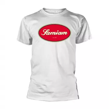 Camiseta Oval Logo Samiam - White (organic Ts)