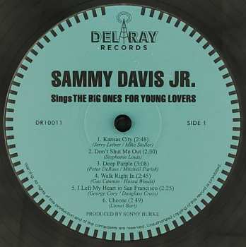 LP Sammy Davis Jr.: Sammy Davis Jr. Sings The Big Ones For Young Lovers