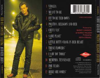 CD Sammy Kershaw: Politics Religion And Her
