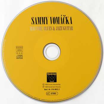 CD Sammy Vomáčka: Ragtime, Blues & Jazz Guitar