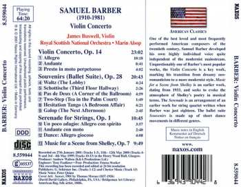 6CD/Caja Samuel Barber: Complete Orchestral Works