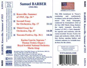 6CD/Caja Samuel Barber: Complete Orchestral Works