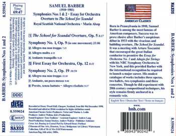 6CD/Caja Samuel Barber: Complete Orchestral Works