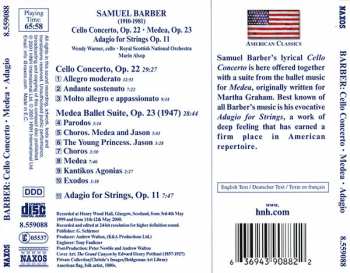 6CD/Caja Samuel Barber: Complete Orchestral Works