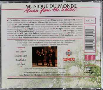 CD Sanacore: E La Partenza - Italie : Chants Traditionnels & Créations Contemporaines = Traditional  Songs From Italy & Contemporary Creations