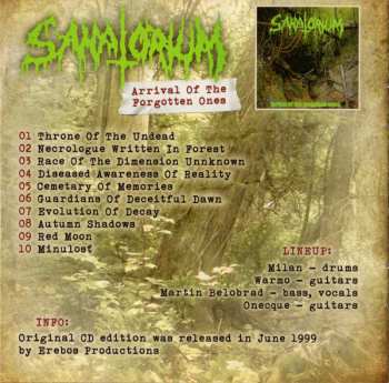 CD Sanatorium: Arrival Of The Forgotten Ones ...20 Years Later