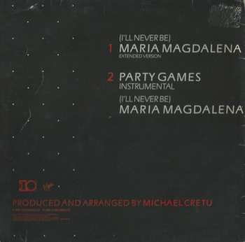 LP Sandra: (I'll Never Be) Maria Magdalena