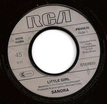 SP Sandra: Little Girl