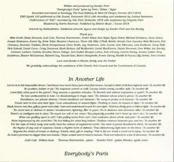 CD Sandro Perri: In Another Life