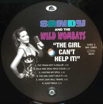 LP Sandy And The Wild Wombats: The Girl Can't Help It LTD