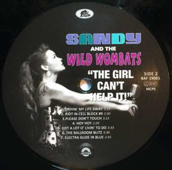 LP Sandy And The Wild Wombats: The Girl Can't Help It LTD