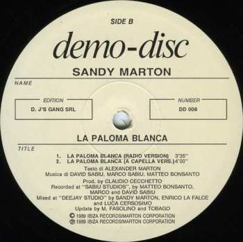 LP Sandy Marton: La Paloma Blanca