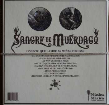 CD Sangre De Muerdago: O Vento Que Lambe As Miñas Feridas