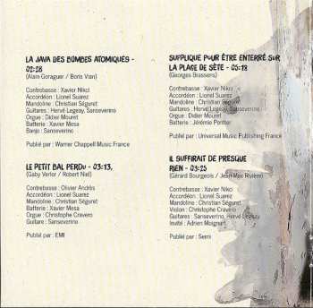 CD Sanseverino: Le Petit Bal Perdu