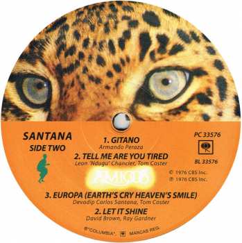 LP Santana: Amigos LTD