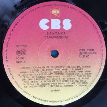 LP Santana: Caravanserai