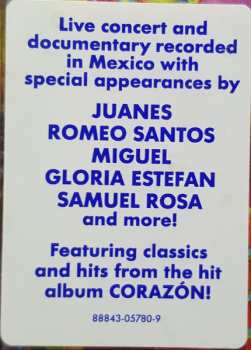 DVD Santana: Corazón: Live From México - Live It To Believe It