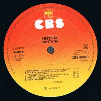 LP Santana: Festivál