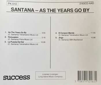 CD Santana: As The Years Go By
