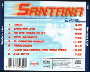 CD Santana: Live