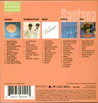 5CD/Caja Santana: Original Album Classics