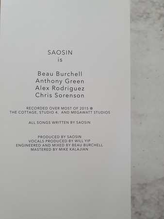LP Saosin: Along The Shadow