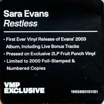 2LP Sara Evans: Restless