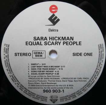 LP Sara Hickman: Equal Scary People