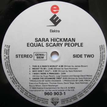 LP Sara Hickman: Equal Scary People