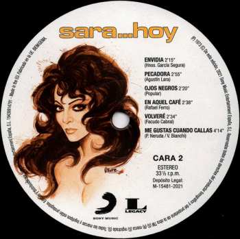 LP Sara Montiel: Sara... Hoy