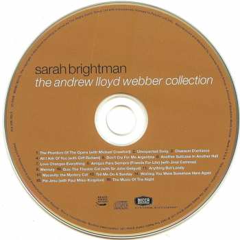 CD Sarah Brightman: The Andrew Lloyd Webber Collection
