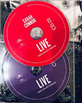 2CD/DVD/Caja/Blu-ray Sarah Connor: Herz Kraft Werke (Live) LTD