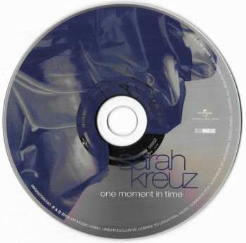 CD Sarah Kreuz: One Moment In Time