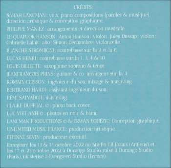 CD Sarah Lancman: Le Pouvoir Des Mots