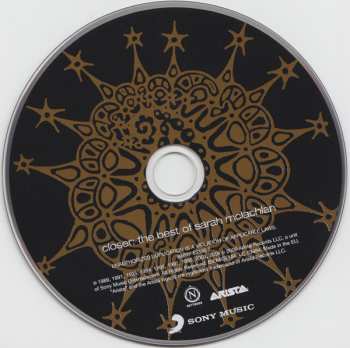 CD Sarah McLachlan: Closer: The Best Of Sarah McLachlan