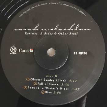 2LP Sarah McLachlan: Rarities, B-Sides & Other Stuff
