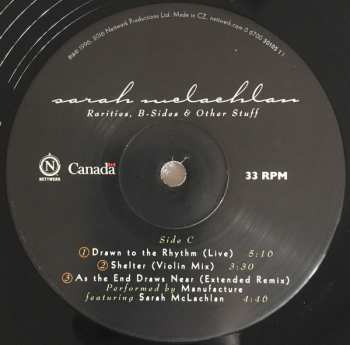 2LP Sarah McLachlan: Rarities, B-Sides & Other Stuff