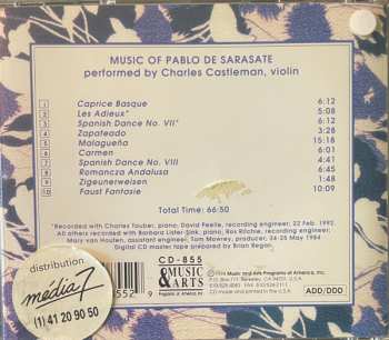 CD Pablo De Sarasate: Malaguena, Zigeunerweisen, Carmen & Faust Fantasies and Other Favorites