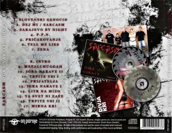 CD Sarcasm: Igra Narave / Divja Kri - Anthology 1997-2004